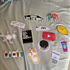 Pack of 13 unique and quirky stickers!!